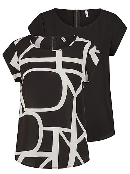 ONLY T-Shirt Damen Top ONLVIC Regular günstig online kaufen