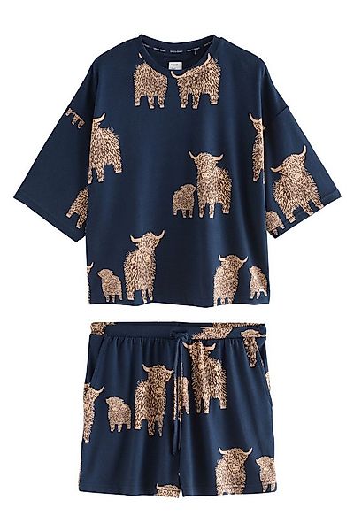 Next Pyjama Gemütlicher, kurzer Schlafanzug (2 tlg) günstig online kaufen