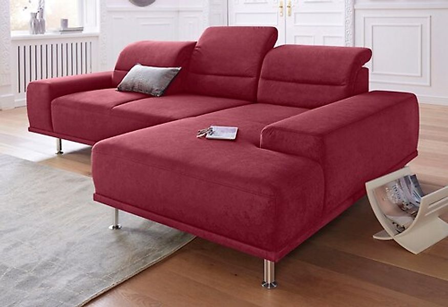 sit&more Ecksofa "Mariola L-Form", mit Recamiere und Federkern, inklusive S günstig online kaufen