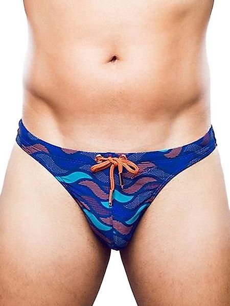 2eros Badehose 2Eros Print Swim Thongs V80 Ocean Blue günstig online kaufen