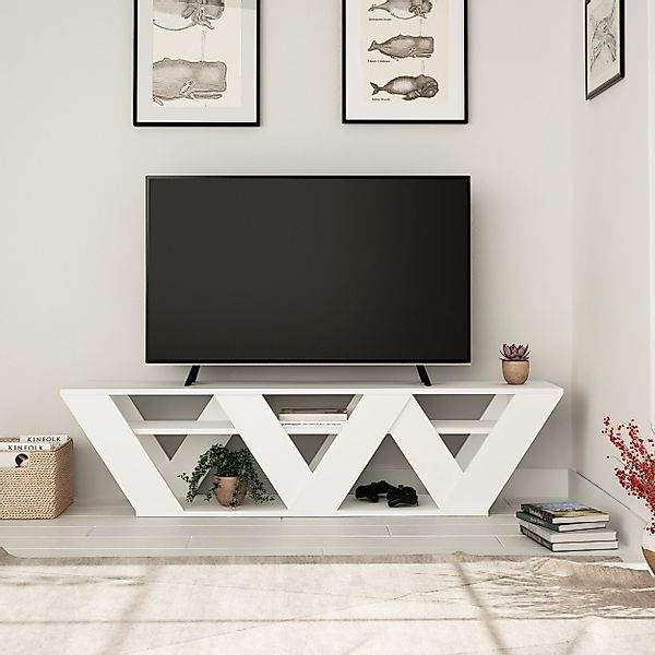 Decortie TV-Schrank Ralla Moderner TV-Ständer Multimedia-Center, günstig online kaufen