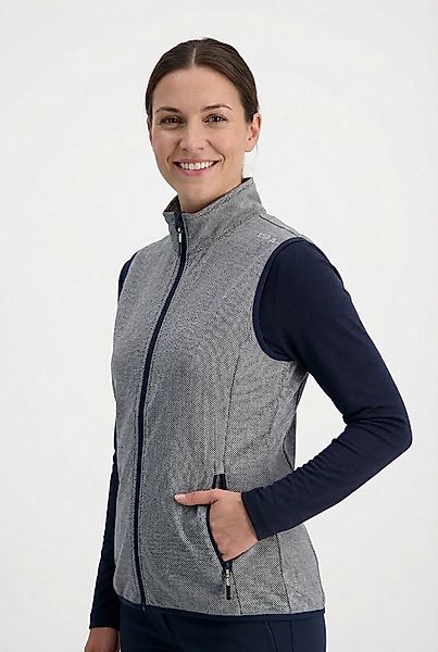 CMP Fleeceweste aus Polyester und Baumwolle, sportlicher Stil, leichtes Gew günstig online kaufen