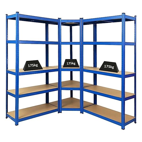 PROREGAL® Eckregal MegaDeal 1x Eckregal + 2x Schwerlastregal Ragnar, Versch günstig online kaufen