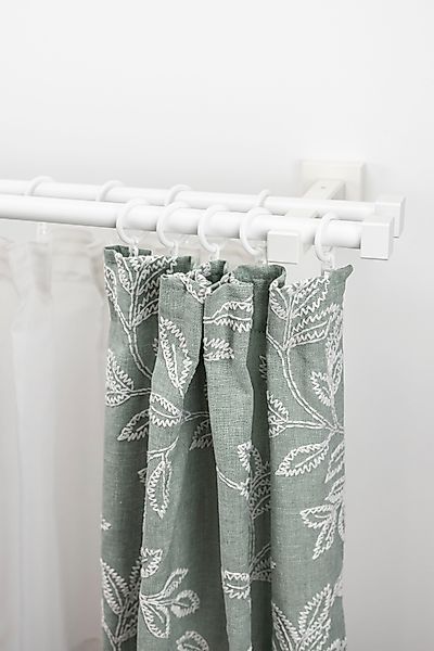 GARESA Gardinenstange "CUBUS" Ø 20 mm 2 läufig-läufig Wunschmaßlänge;Träger günstig online kaufen