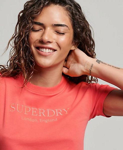Superdry T-Shirt CODE GRAPHIC 90s TEE Active Pink günstig online kaufen