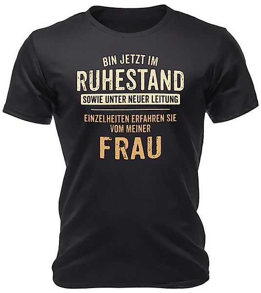empireposter Print-Shirt T-Shirt Rente - Einzelheiten von meiner Frau - ver günstig online kaufen