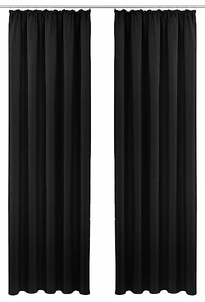 my home Gardine "SOLA" Kräuselband 1 Stk. tlg. Breite:130 cm, 1 Schal, einf günstig online kaufen