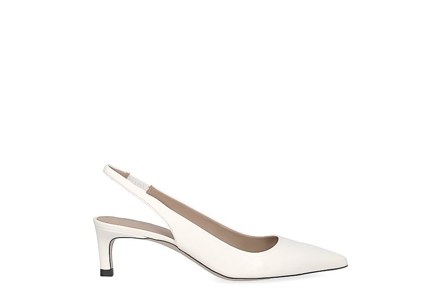 BOSS Boss Janet_SLB50, Peeptoes & Slingpumps, Creme-Weiß, Damen Peeptoepump günstig online kaufen