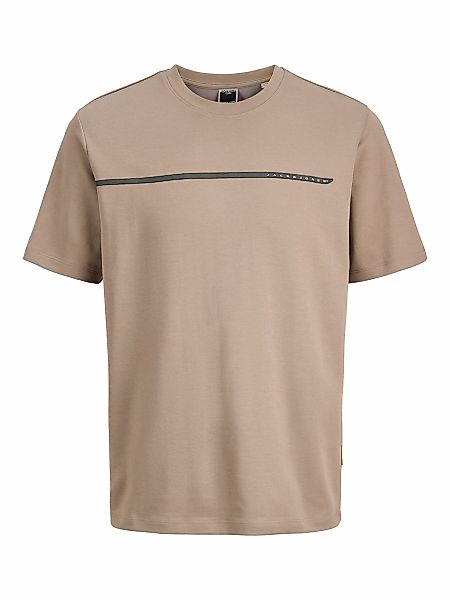 Jack & Jones T-Shirt "JCOFUSION FULL BRANDING TEE SS CREW NOOS" günstig online kaufen