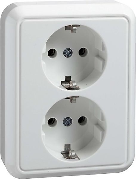 Elso Steckdose 2f.rw halbversenkt 235404 - 235404 günstig online kaufen