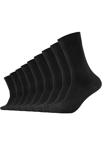 Camano Socken "comfort", (9 Paar), mit verstärktem Fersen- und Zehenbereich günstig online kaufen