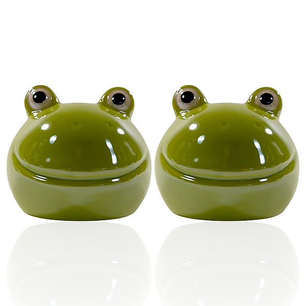 GlasArt Dekofigur Dekofigur Froschkopf Froschkönig drei günstig online kaufen