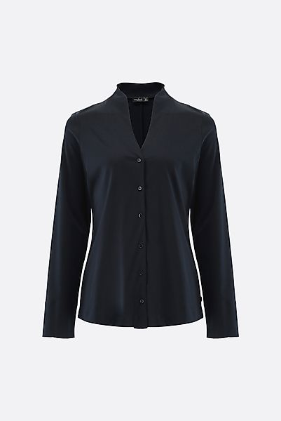 Kelchkragenbluse aus Schweizer Baumwolljersey günstig online kaufen