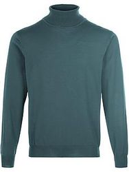 Rollkragen-Pullover Peter Hahn türkis günstig online kaufen