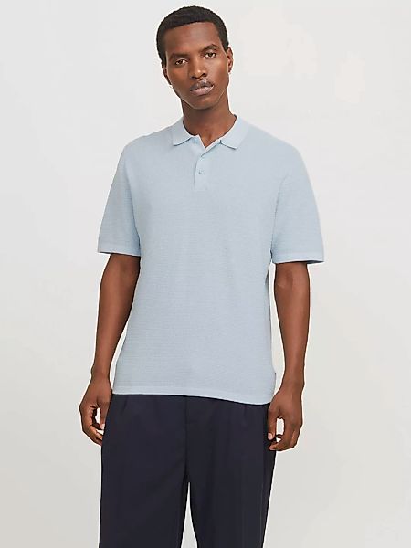 Jack & Jones Kurzarmpullover "JJEGEORGE KNIT POLO SS SN", mit Polo Kragen günstig online kaufen
