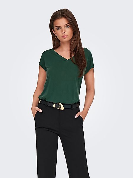 ONLY V-Shirt ONLFREE S/S MOD.V-NECK TOP günstig online kaufen