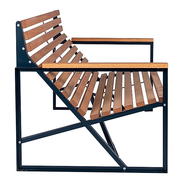 Patio Bench - Outdoor Grau-Blau günstig online kaufen