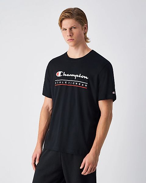 Champion T-Shirt für Erwachsene, sportlicher Stil, aus Baumwolle günstig online kaufen