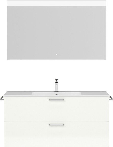 nobilia® Badmöbel-Set »Tolvina« vormontiert, mit Soft-Close, 2 Stk. tlg. günstig online kaufen