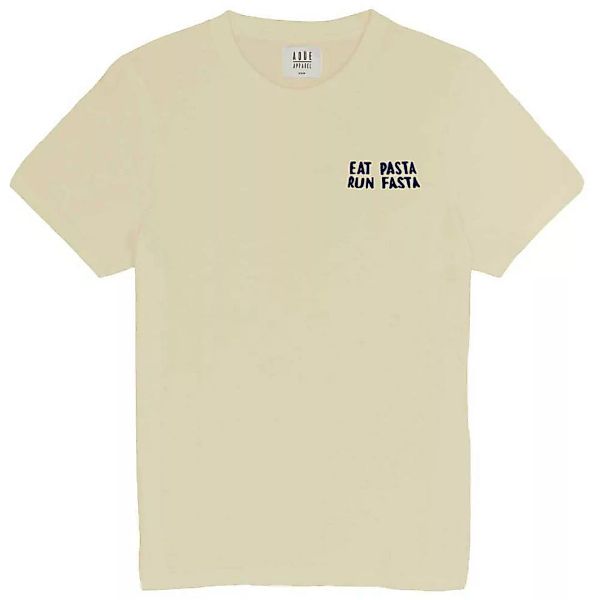 AqÜe Apparel Eat Pasta Kurzärmeliges T-shirt M Light Sand günstig online kaufen