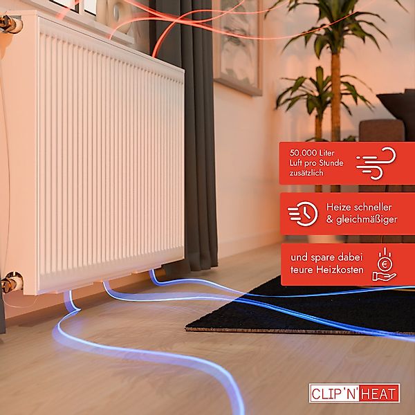 CLIP`N`SHADE Heizkörperventilator Single Set mit 1x günstig online kaufen