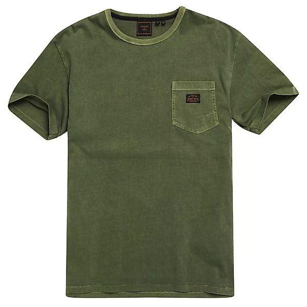 Superdry Workwear Pocket Kurzarm T-shirt M Four Leaf Clover günstig online kaufen