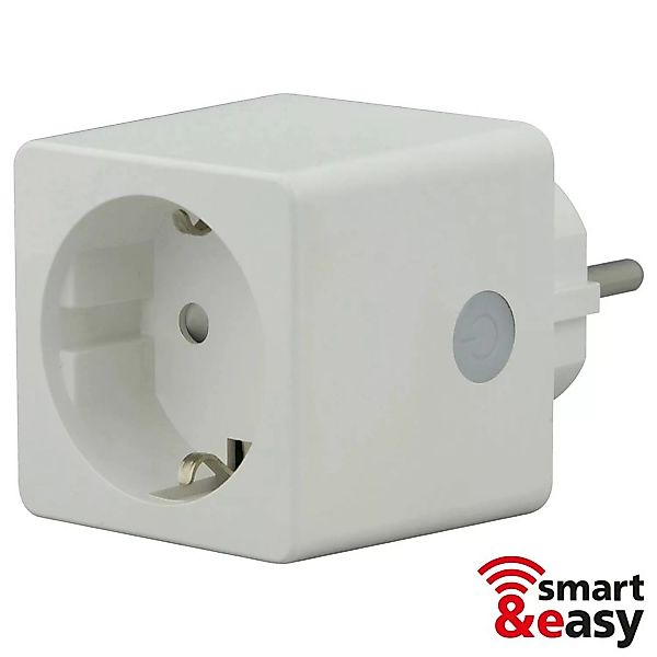 Steckdosenadapter Smart & Easy WiFi Weiß günstig online kaufen