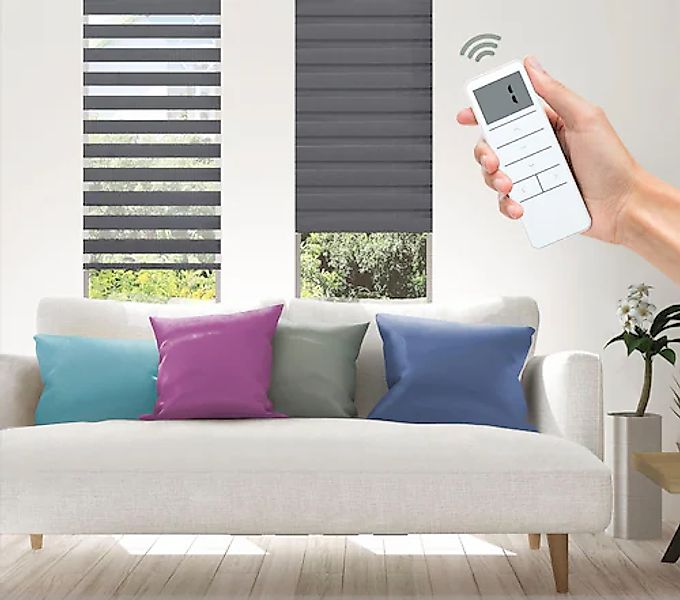 Elektrisches Rollo Aline - SMART HOME, Good Life, Lichtschutz, ohne Bohren, günstig online kaufen