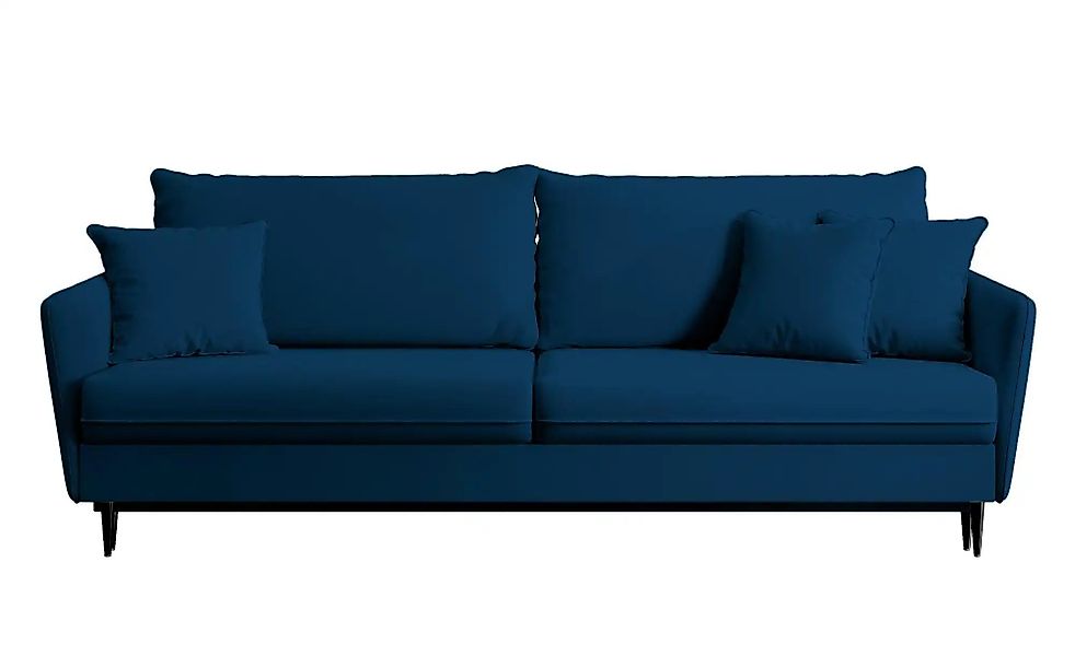 Selsey Einzelsofa mit Schlaffunktion Volio ¦ blau ¦ Maße (cm): B: 221 H: 90 günstig online kaufen