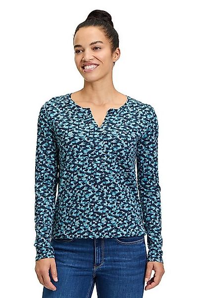 Betty&Co Kurzarmshirt Betty & Co Blusenshirt mit Gummizug (1-tlg) Druck günstig online kaufen