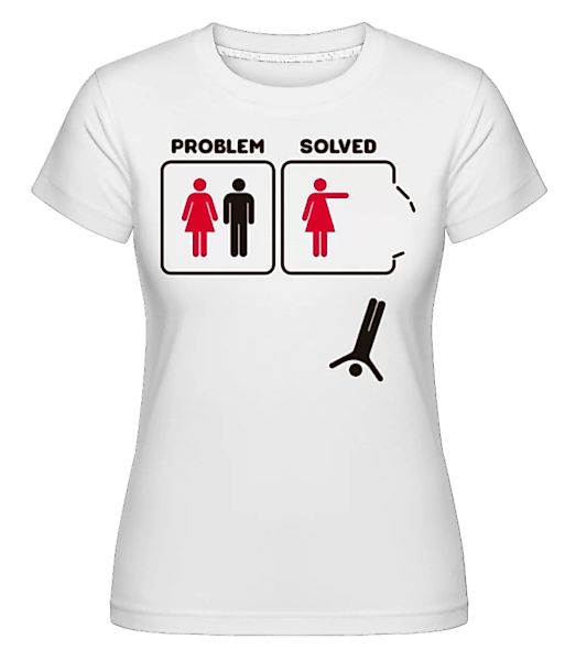 Problem Solved Woman · Shirtinator Frauen T-Shirt günstig online kaufen