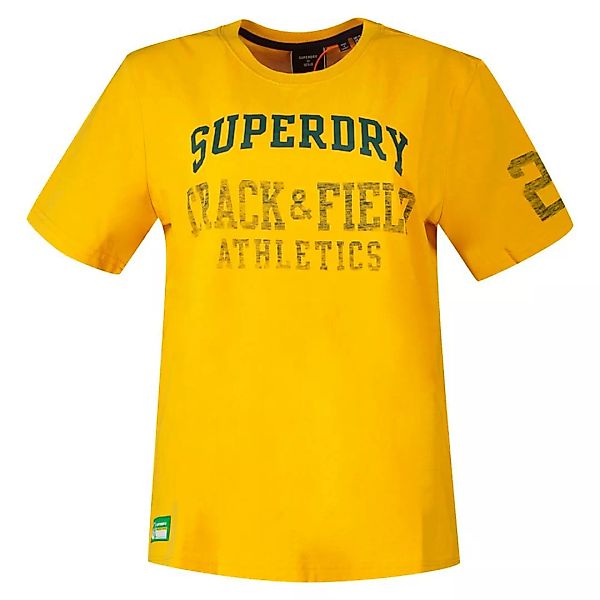 Superdry T&f Kurzarm T-shirt L Tumeric Marl günstig online kaufen