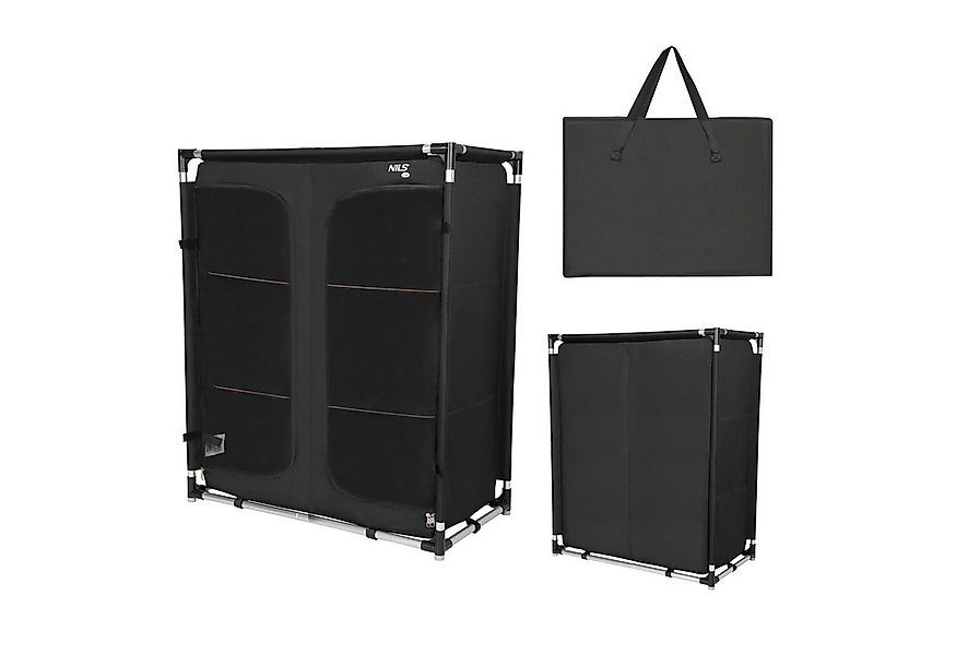 NILS CAMP Campingschrank XL Mehrzweckschrank für Unterwegs Outdoor Reisesch günstig online kaufen
