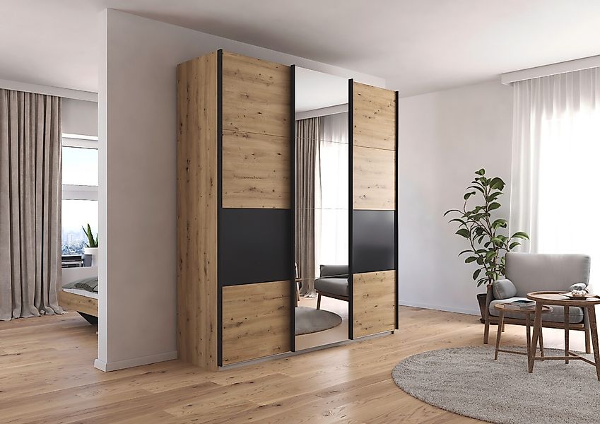 rauch Schwebetürenschrank Kleiderschrank Schrank Garderobe CORTONA günstig online kaufen
