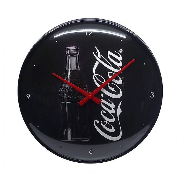 Nostalgic-Art Wanduhr Wanduhr Küchenuhr Ø31cm Analog Metall Batterie - Coca günstig online kaufen