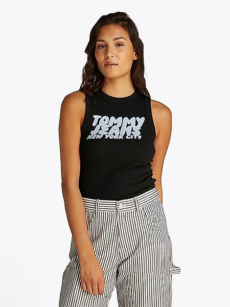 Tommy Jeans Tanktop TJW SLIM SH TJ BUBBLE TANK mit Logodruck günstig online kaufen