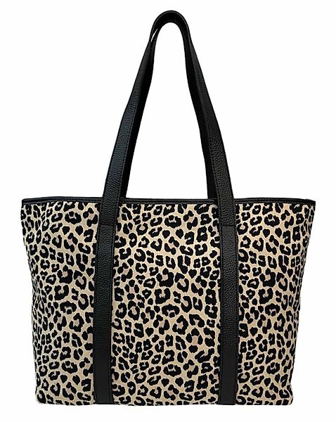 ITALYSHOP24 Schultertasche Damen Leo Tasche Shopper günstig online kaufen