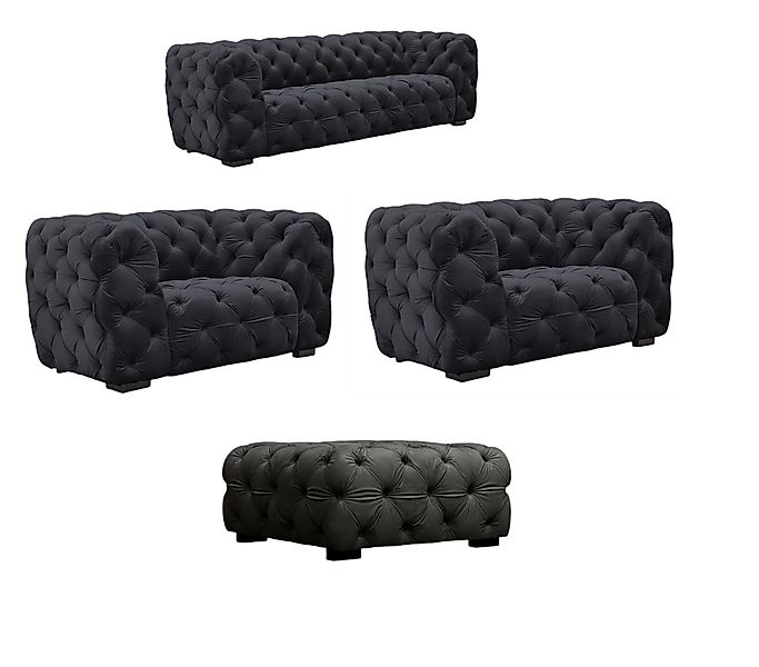 Fun Möbel Polstergarnitur Sofaset NATALIE 3-1-1 günstig online kaufen