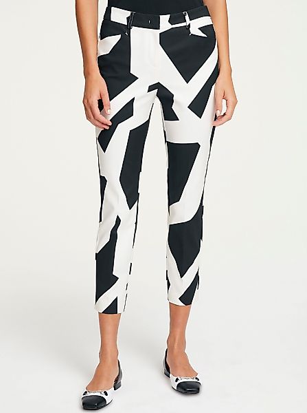 heine Jerseyhose Druck-Hose Innenbeinlänge ca. 65 günstig online kaufen
