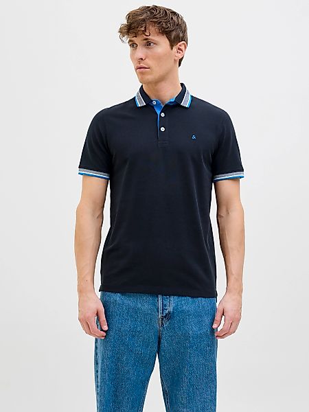 Jack & Jones Poloshirt "JJEPAULOS POLO SS NOOS", mit Logo Stickerei günstig online kaufen