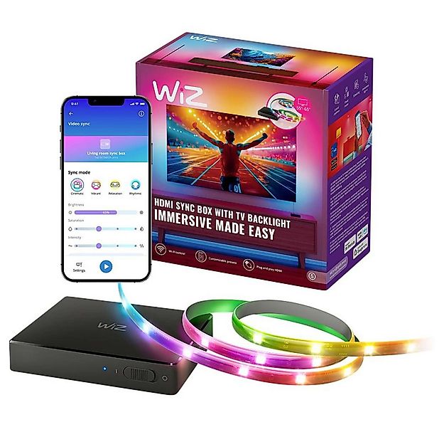 WiZ LED Stripe 8720169078604, dimmbar, App steuerbar günstig online kaufen