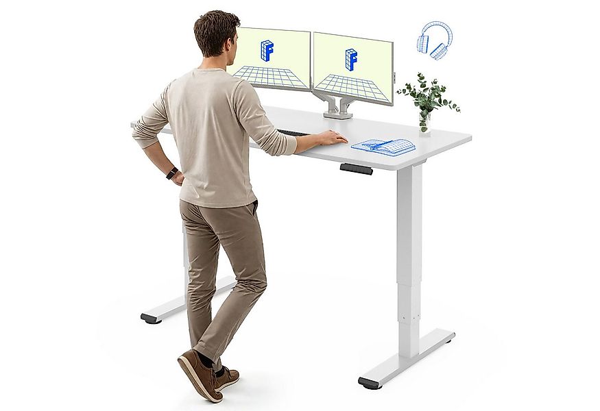 FLEXISPOT Schreibtisch Elektrisch Höhenverstellbarer Schreibtisch EC5 LITE günstig online kaufen