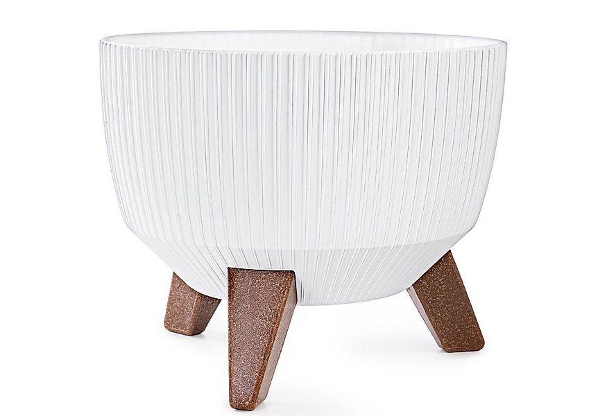 KONZEPT Blumentopf Pflanzschale 24/29cm Blumentopf mit Füßen, mit Wasserabf günstig online kaufen