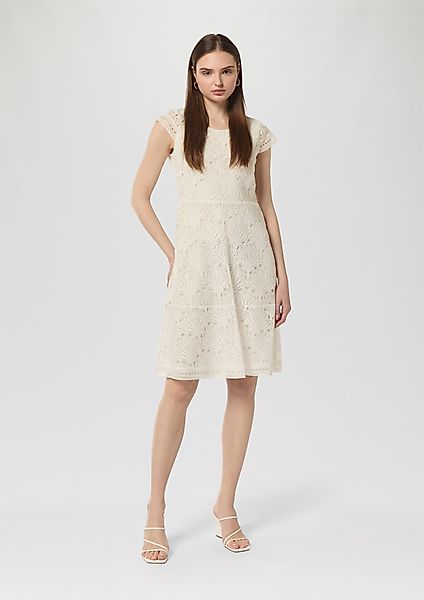 Comma Minikleid Kleid aus Spitze mit günstig online kaufen