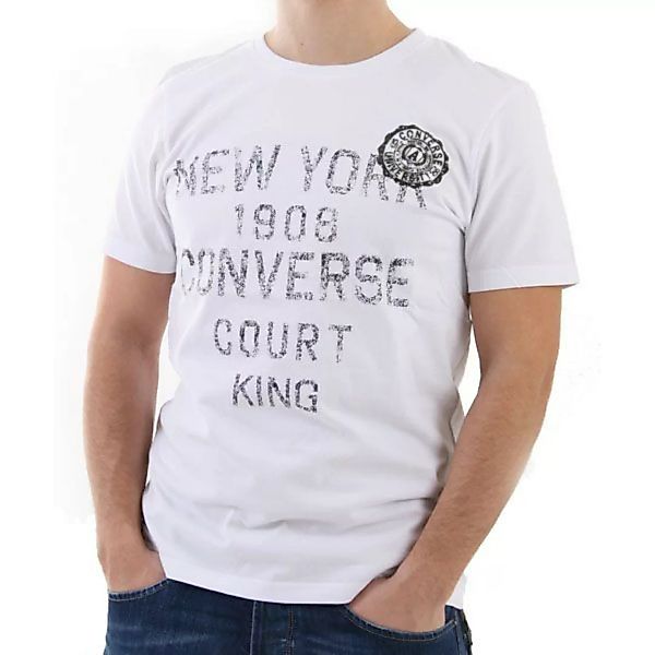 Converse T-Shirt Men - Court T - Weiss günstig online kaufen