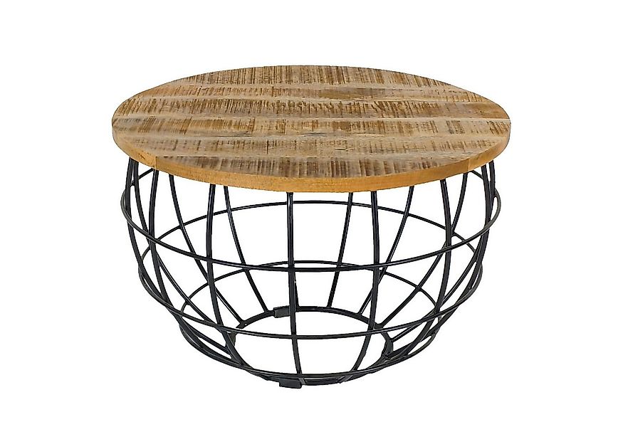 Amagohome Beistelltisch Couchtisch rund ø55/60/65/75cm Beistelltisch Indust günstig online kaufen