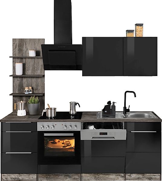 KOCHSTATION Küchenzeile KS-Brindisi, Breite 220 cm, günstig online kaufen