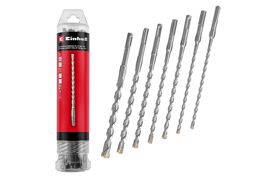 Einhell Hammerbohrer EINHELL SDS-Plus Bohrer-Set 265515, 6-14 mm, 210 mm, 7 günstig online kaufen