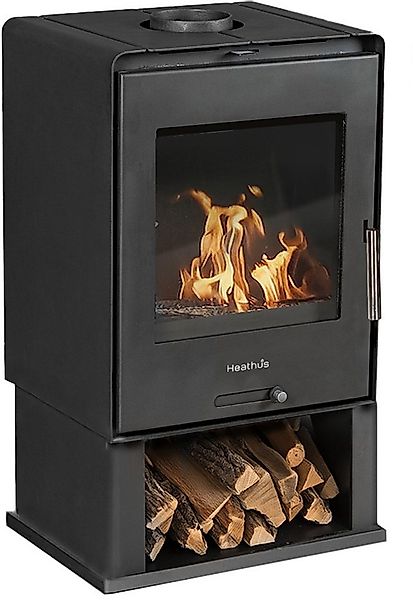 Kaminofen Heathus »K 59« mit Holzfach, 6,5 kW, Zeitbrand, Kompakter Ofen mi günstig online kaufen