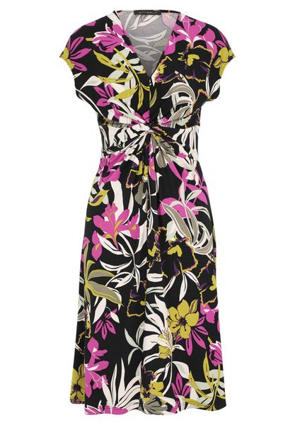 Betty Barclay Jerseykleid "Damen Sommerkleid Jerseykleid mit Raffung" Ohne günstig online kaufen